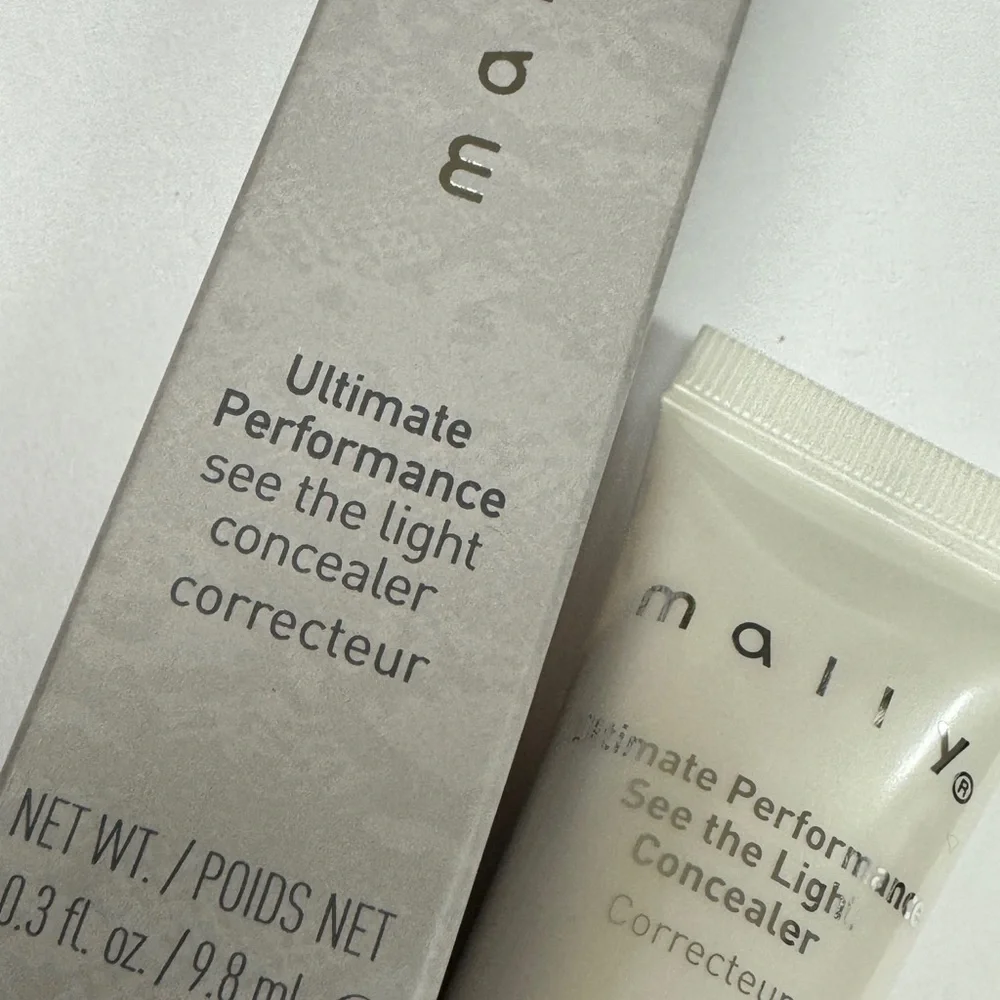NIB Mally Ultimate Performance See The Light Concealer Pre-Baked Cream Makeup